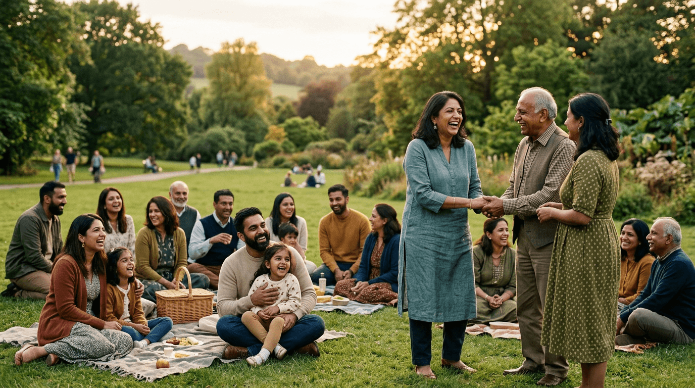 GMUKPT community gathering in the park